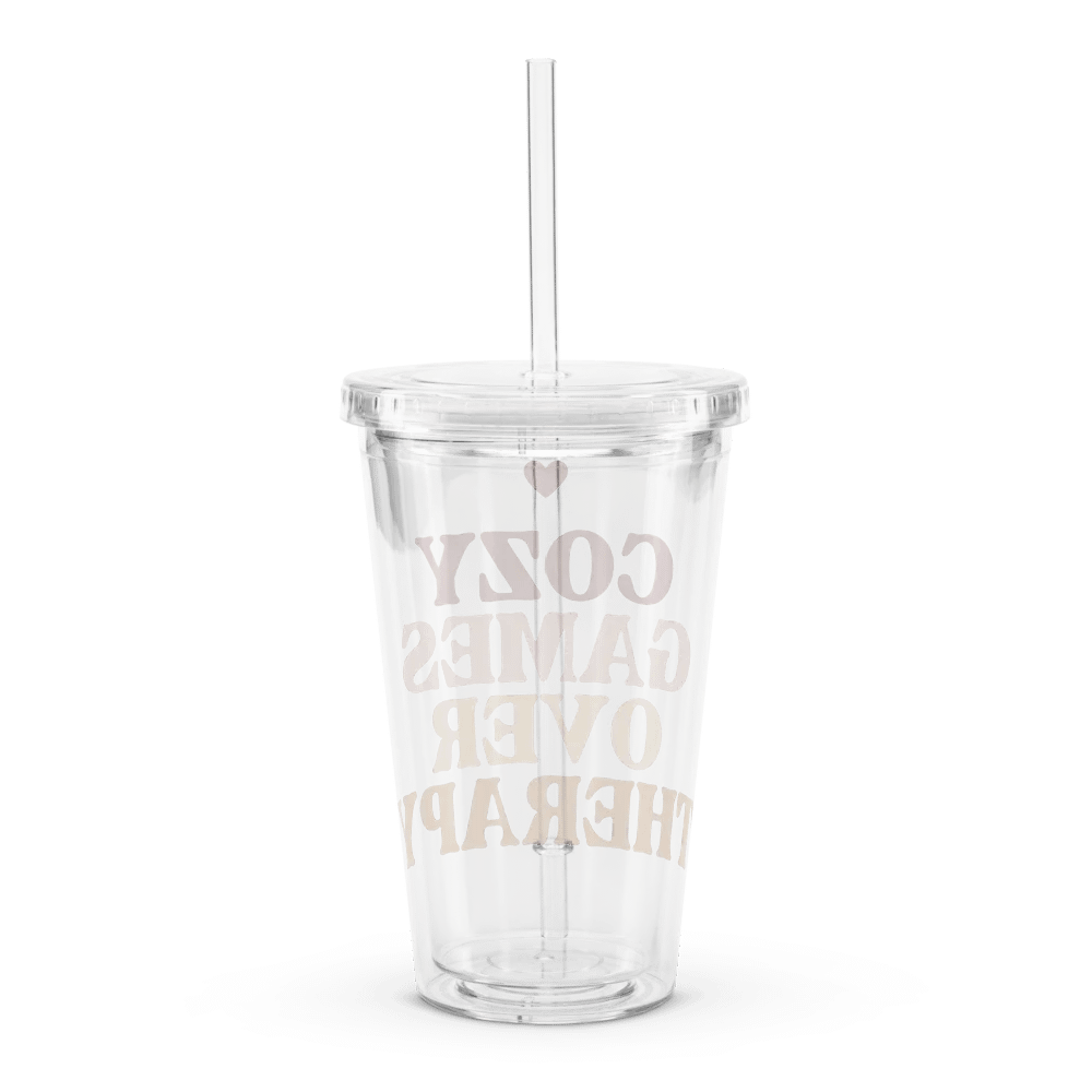 Cozy Games Over Therapy Double Wall Tumbler product image (2)