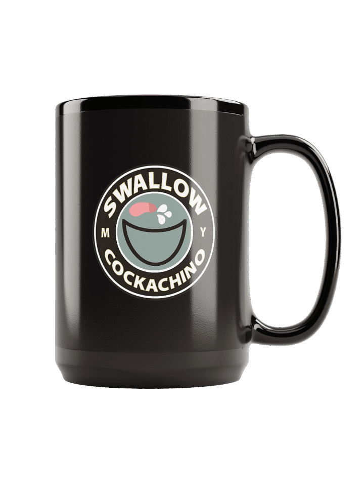Swallow My Cockachino Mug (black) product image (1)