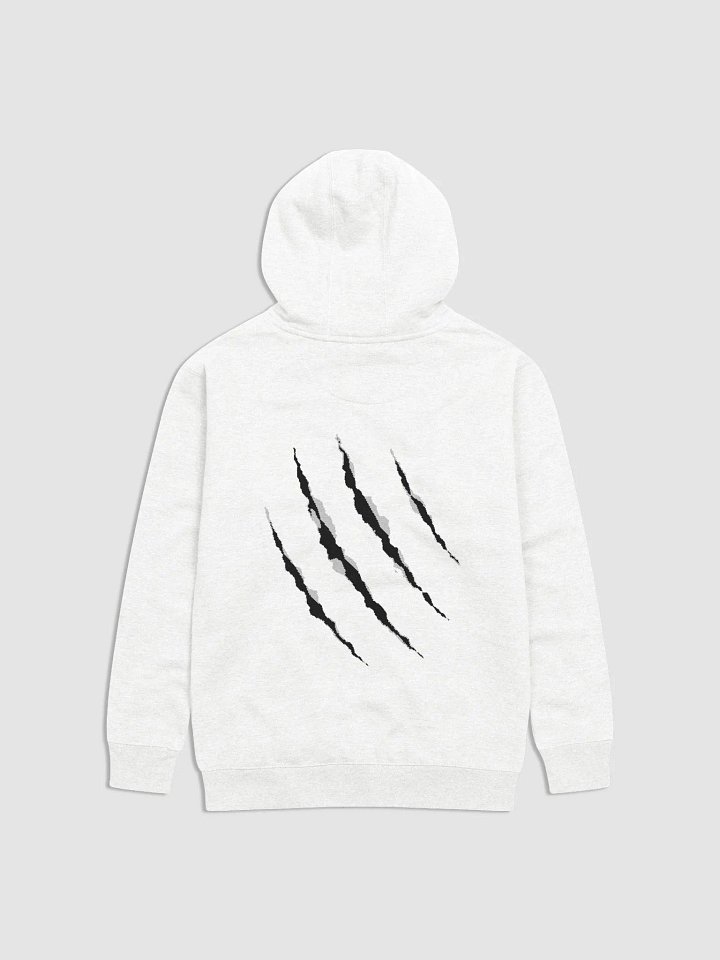 White and Black Dino Den Hoodie product image (2)