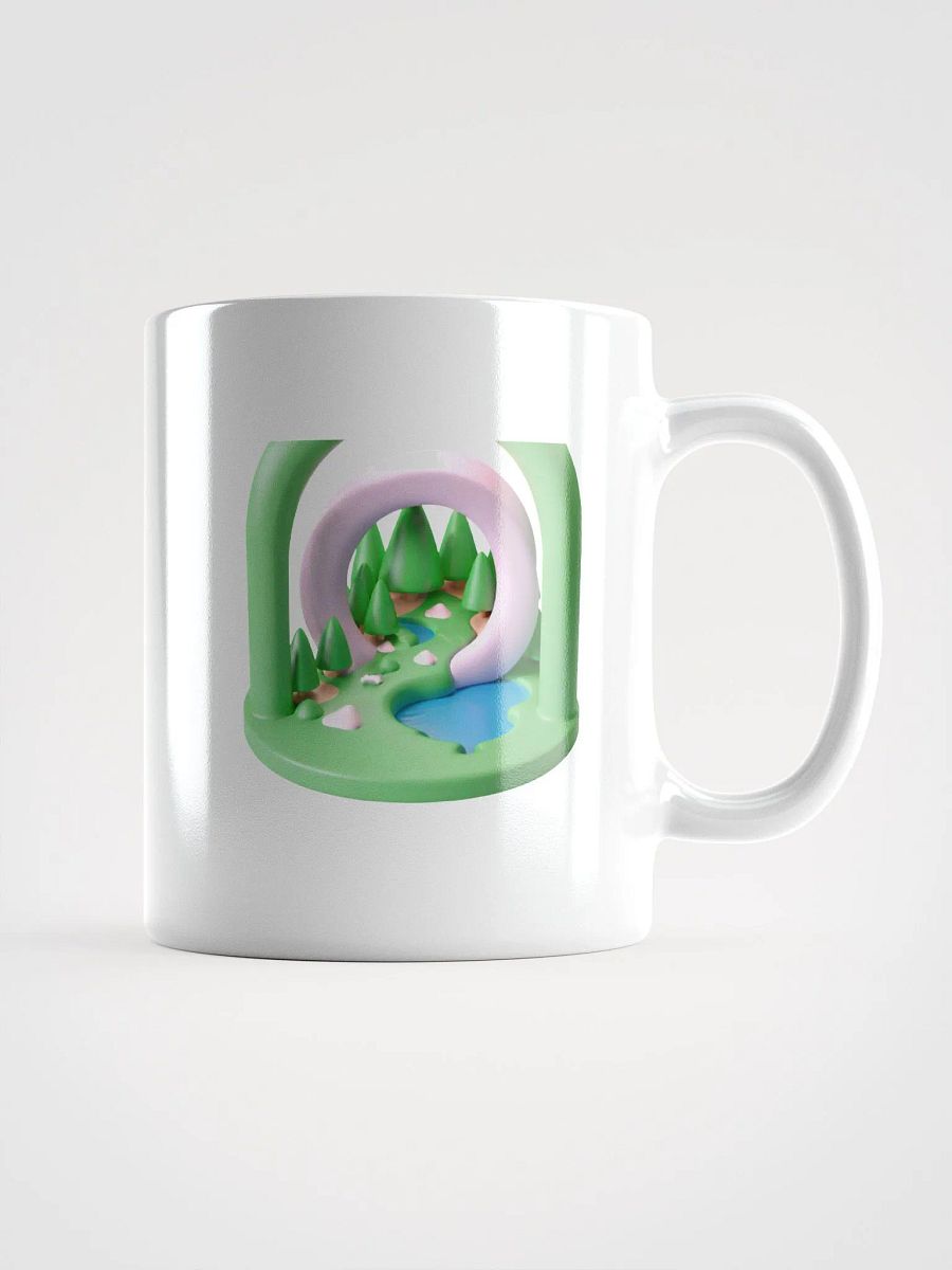 Nature's Portal: Cascade of Dreams - Your Window to Serenity & Adventure 11OZ product image (1)