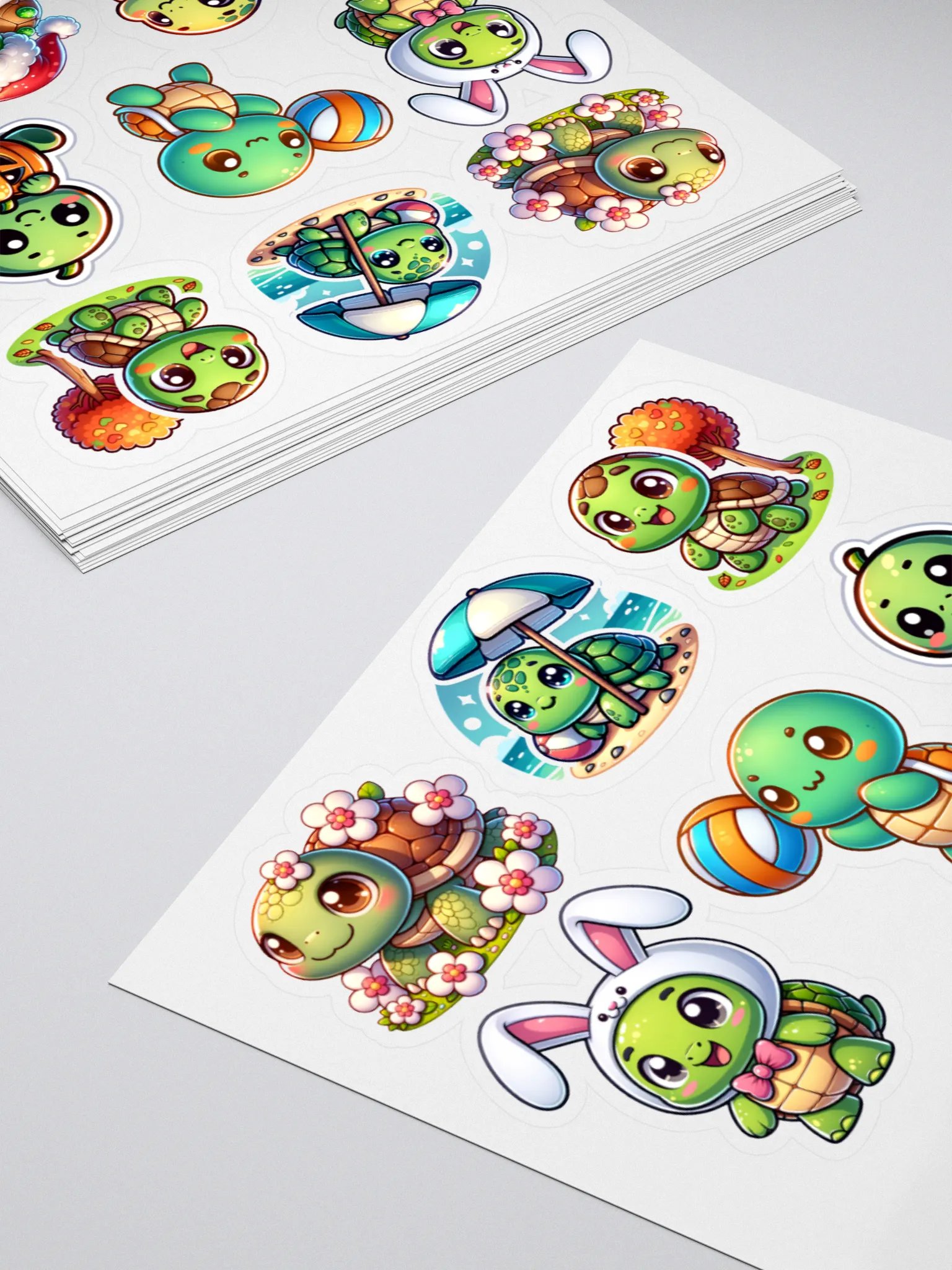 Seasonal Turtles Sticker Sheet product image (4)