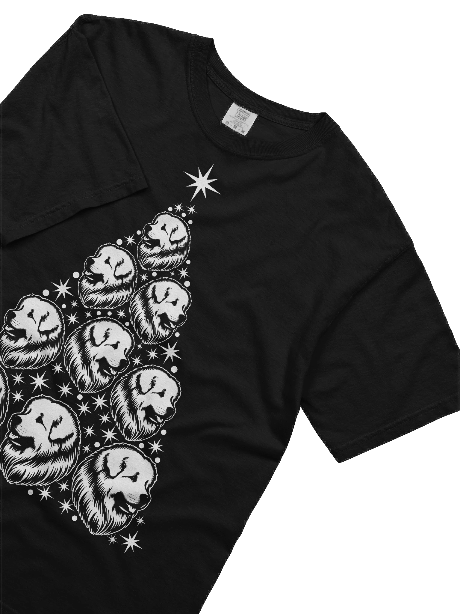 Great Pyrenees Christmas Tree T-Shirt product image (17)