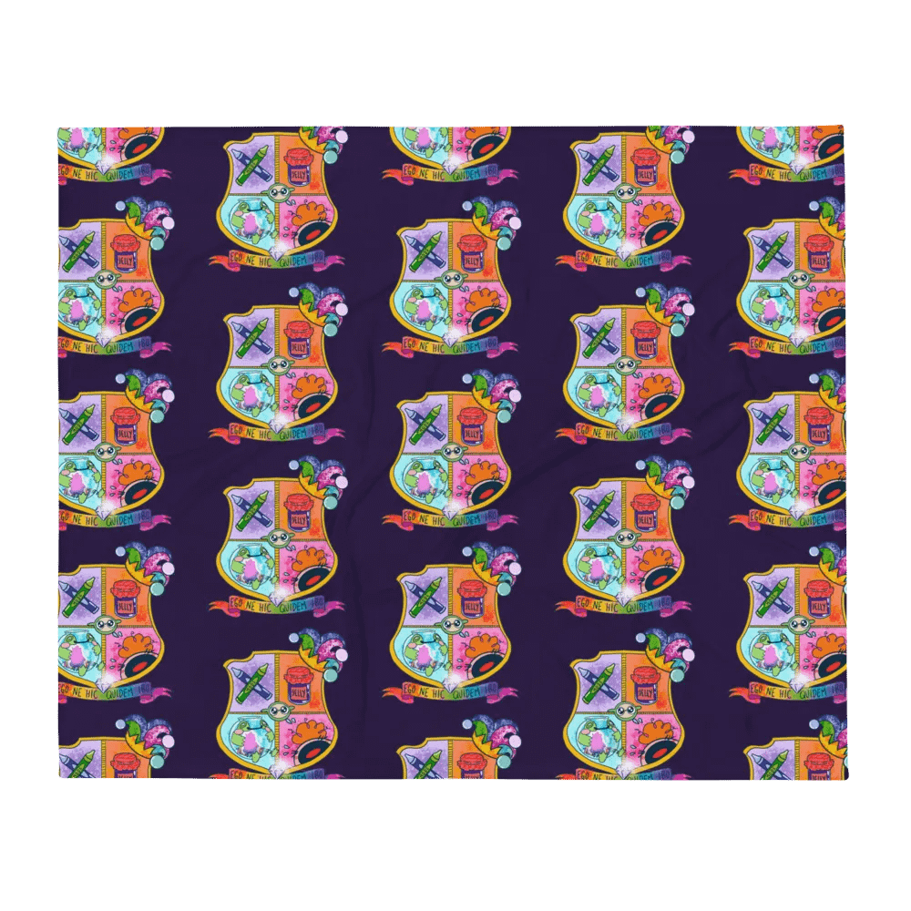 School of Chaos Throw Blanket product image (2)