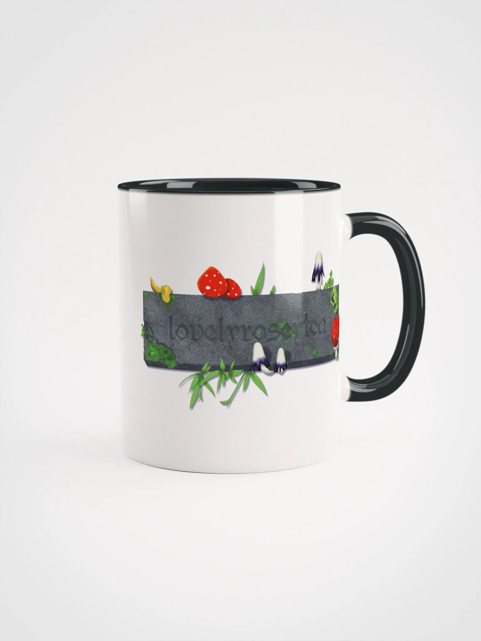 Rosey Tea mug with colorful inside product image (1)