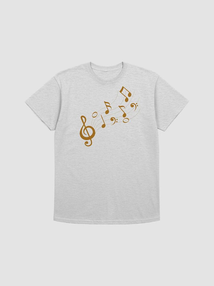 Musical Notes Treble Clef T-Shirt product image (12)