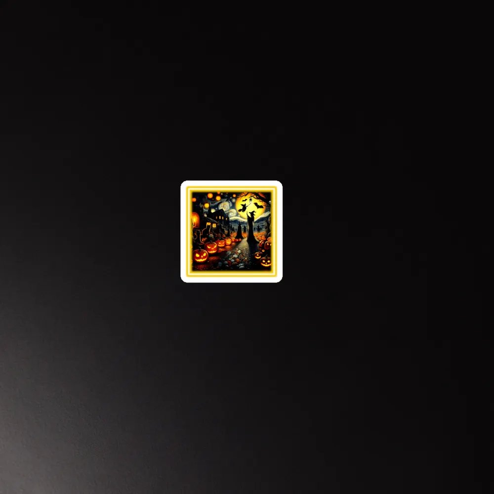 Witches & Pumpkins Slimline Flexible Magnets product image (2)