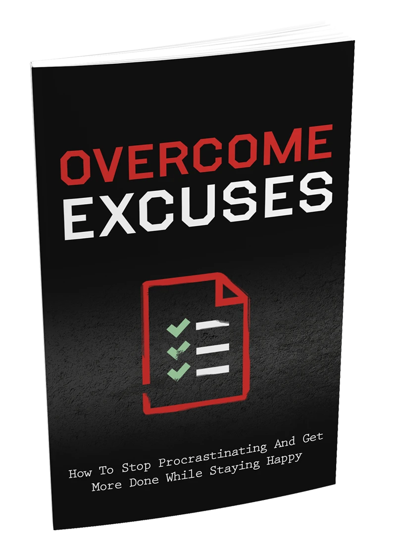 Overcome Excuses - Ebook product image (1)