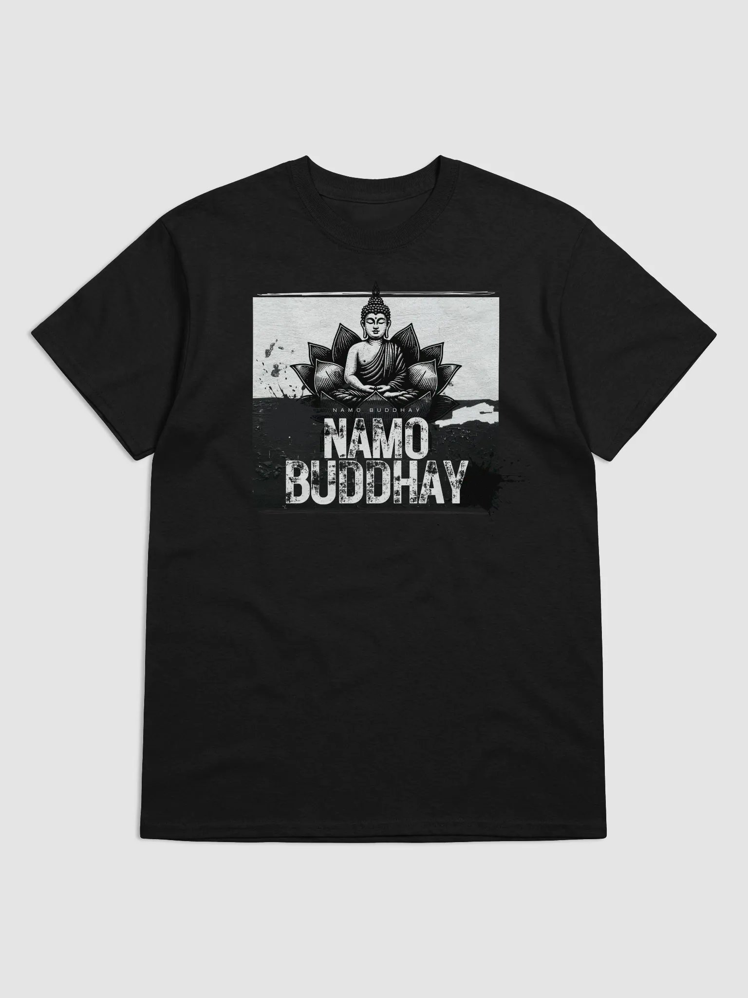 Enlightened Buddha Lotus T-Shirt product image (2)