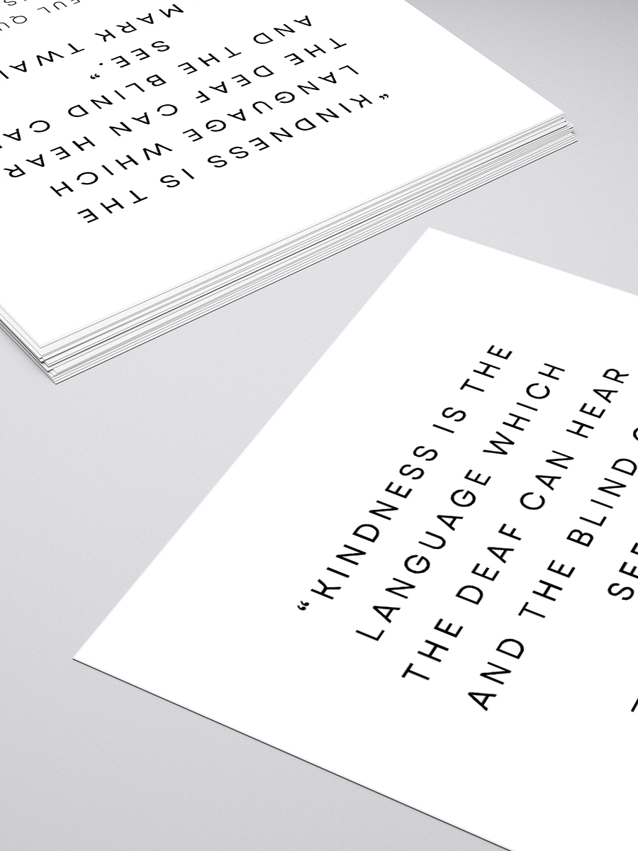 Kindness Quotes Kiss Cut Stickers product image (8)