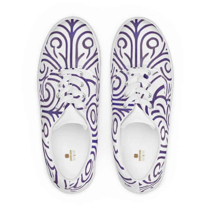Ornate Floral Symmetry Canvas Shoes product image (1)
