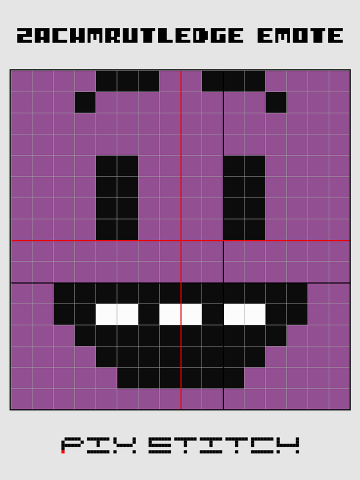 ZachMRutledge Emote Pixel Art product image (2)