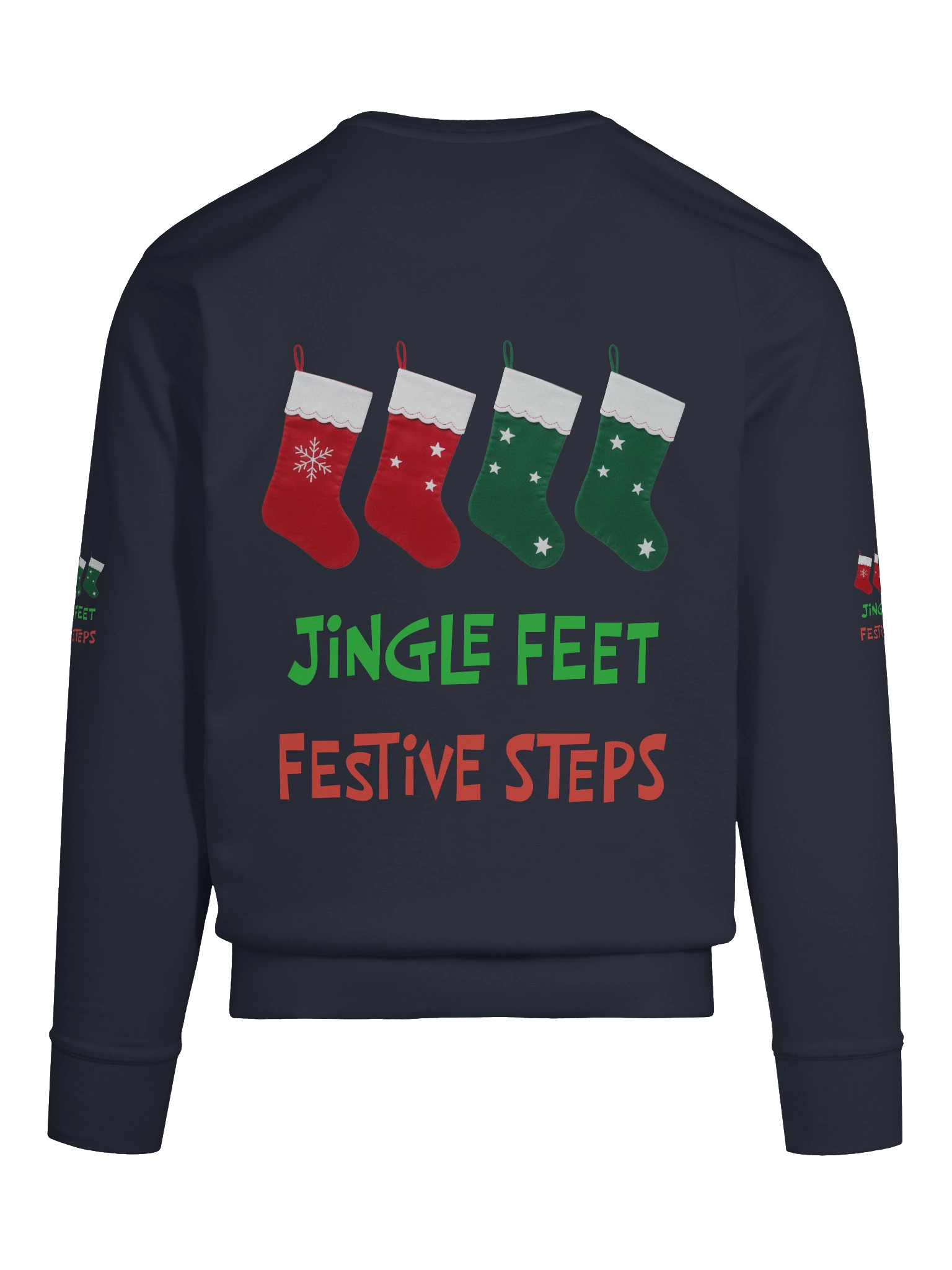 Jingle Feet Festive Christmas Sweatshirt product image (113)