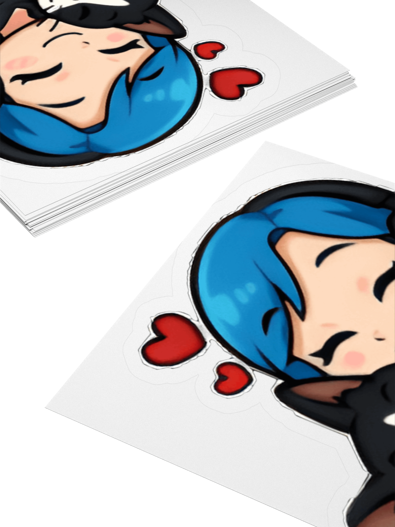 Kitty Cuddles Kiss Cut Stickers product image (7)