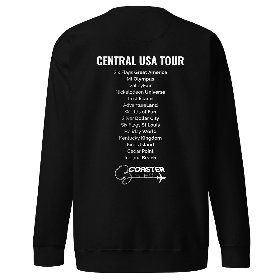 Central USA Square Logo Sweatshirt - Dark Colours product image (1)