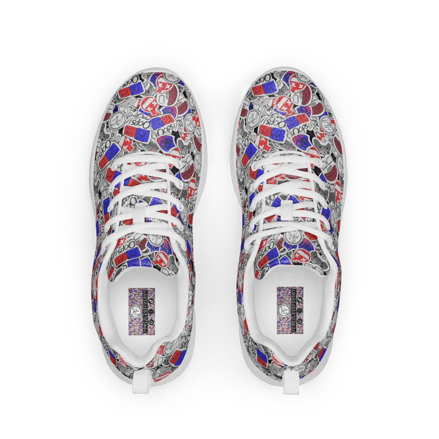 Sticker-Bomb Men's Athletic Shoes product image (1)