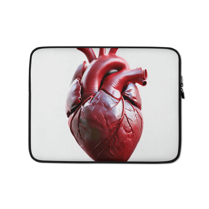 Anatomical Heart Laptop Sleeve product image (1)