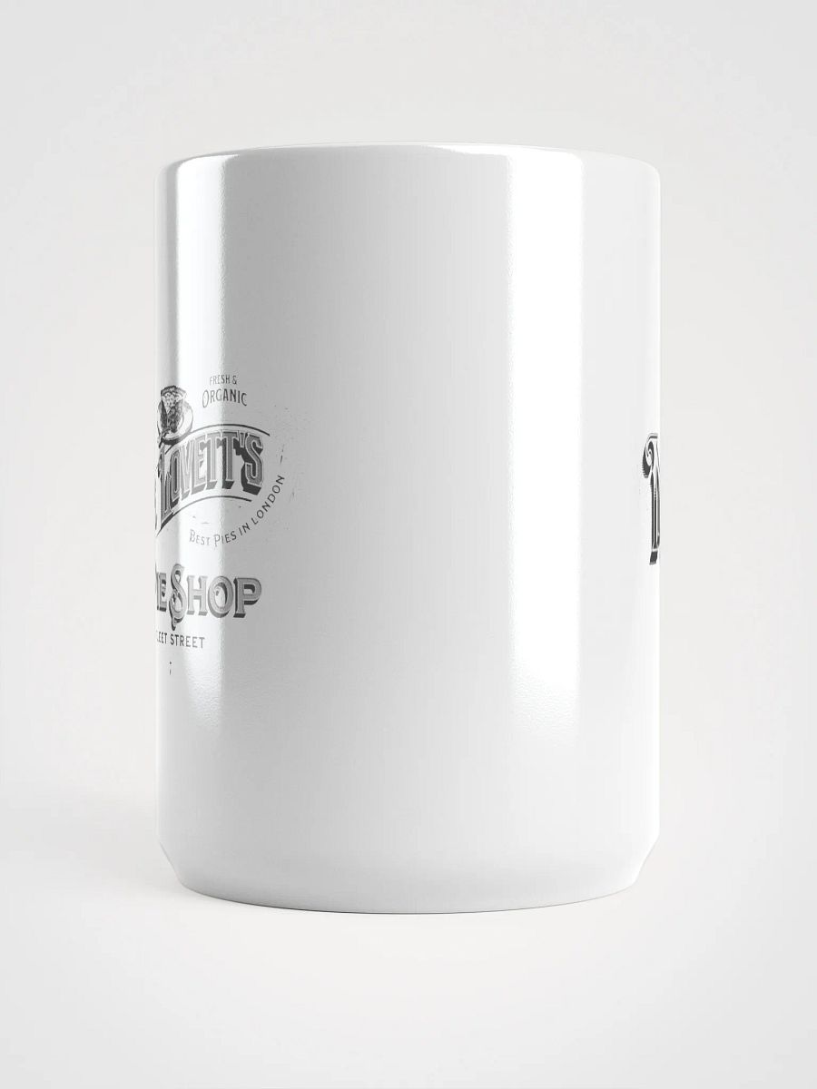 Mrs. Lovett’s Pie Shop Mug – White Glossy Ceramic Cup for Musical Theater Lovers product image (5)