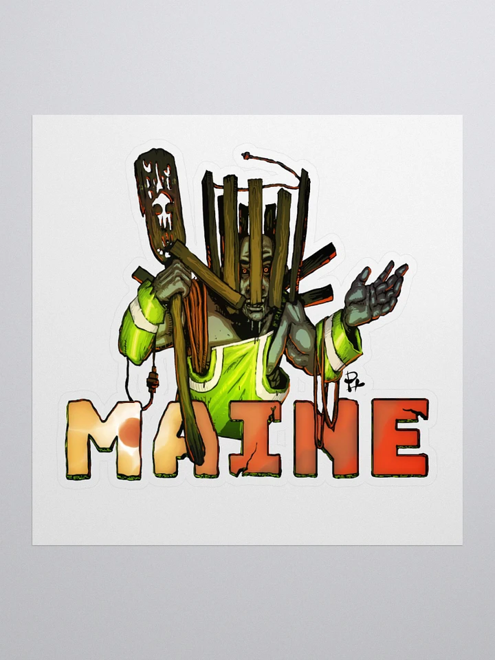 Maine Lobster Trap Cultist Sticker product image (2)