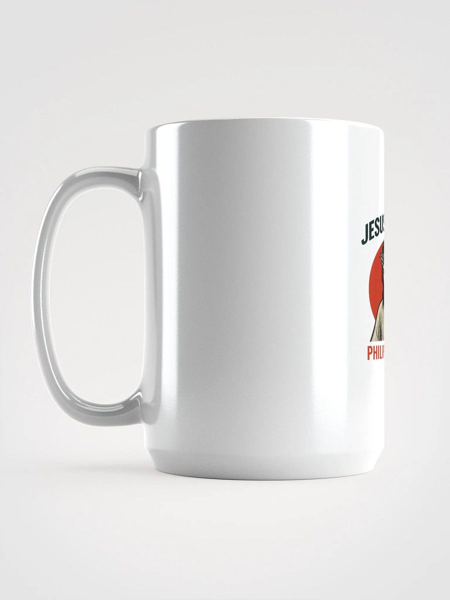 Crowned Savior White Glossy Mug-Jesus is Lord product image (6)