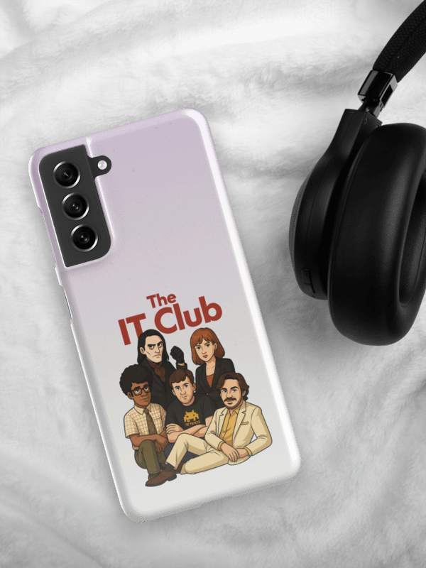 The IT Club Samsung Case – Snap 80s Sitcom Crossover Phone Protector product image (1)