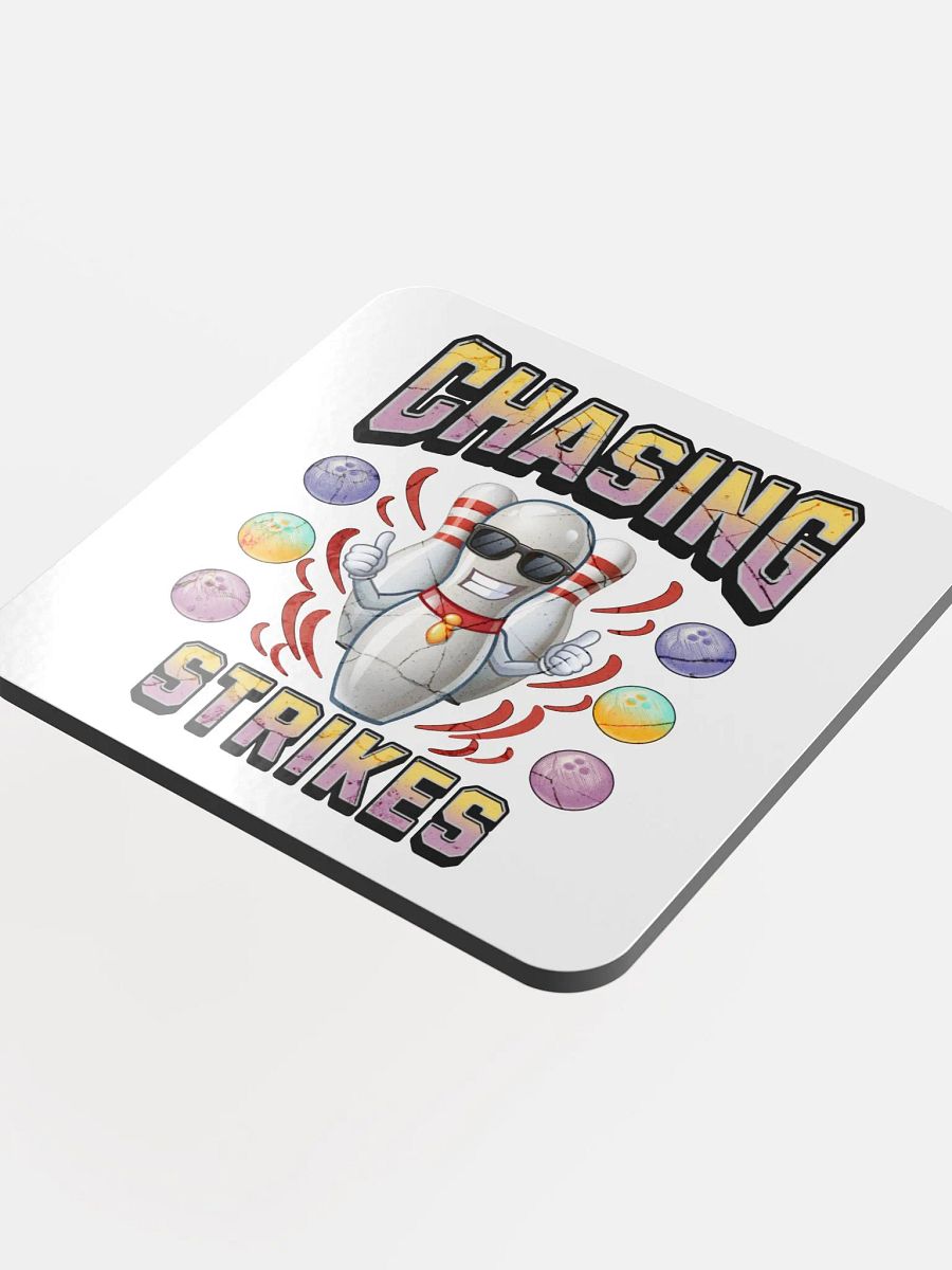 Chasing Strikes Bowling Pin Thumbs Up Coaster Set product image (4)