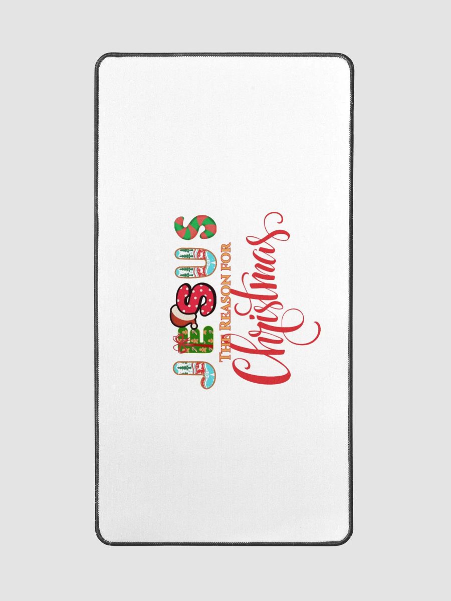 Christmas-themed JESUS Desk Mat product image (2)