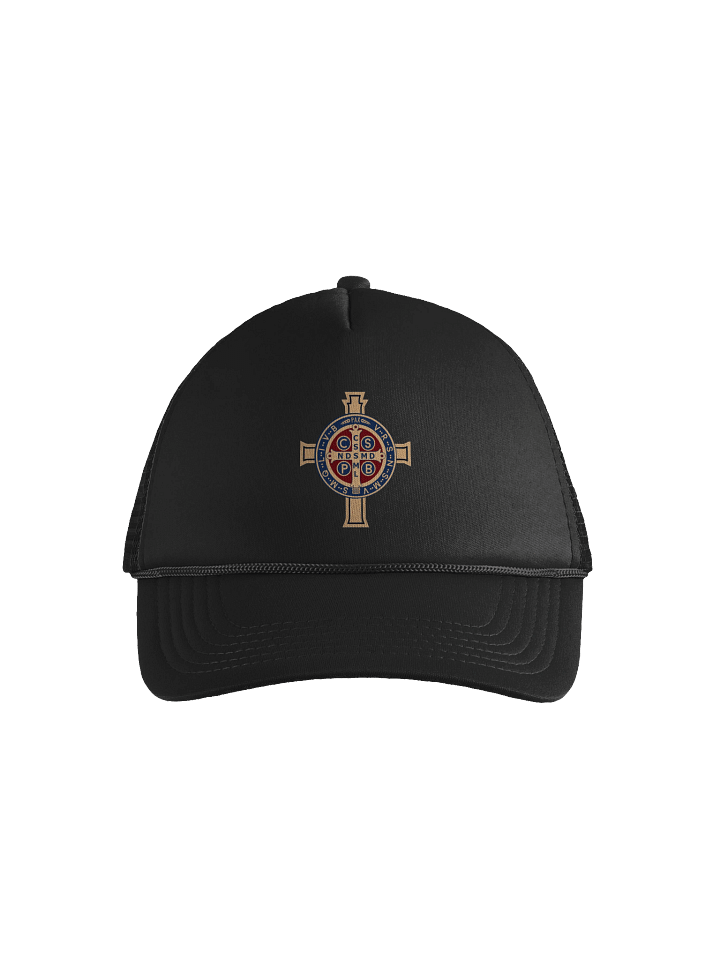 Saint Benedict Medal design hat product image (1)