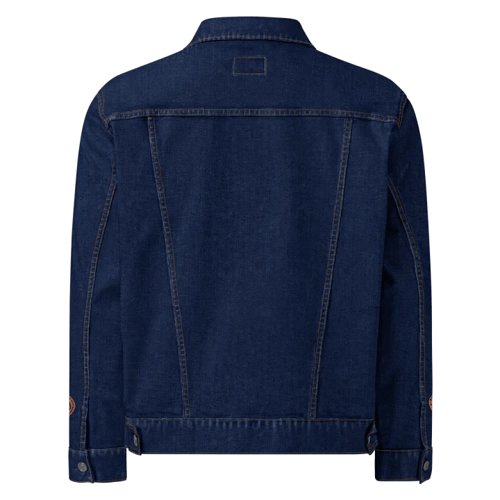 Honey Love Denim Jacket gold embroidered product image (2)