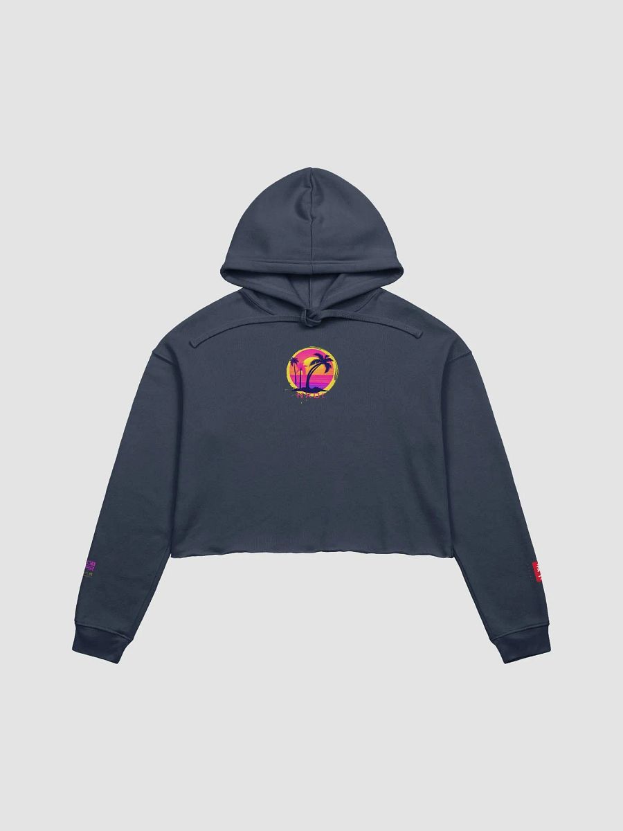 Neon Sun - Fleece Crop Hoodie - bnds1 product image (1)