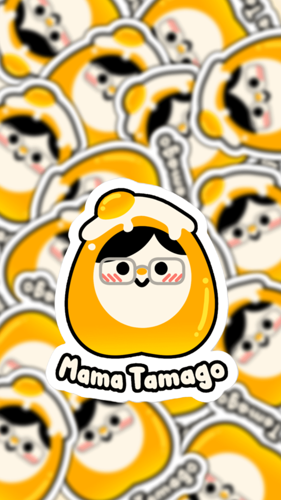 MamaTamago Logo Sticker product image (1)