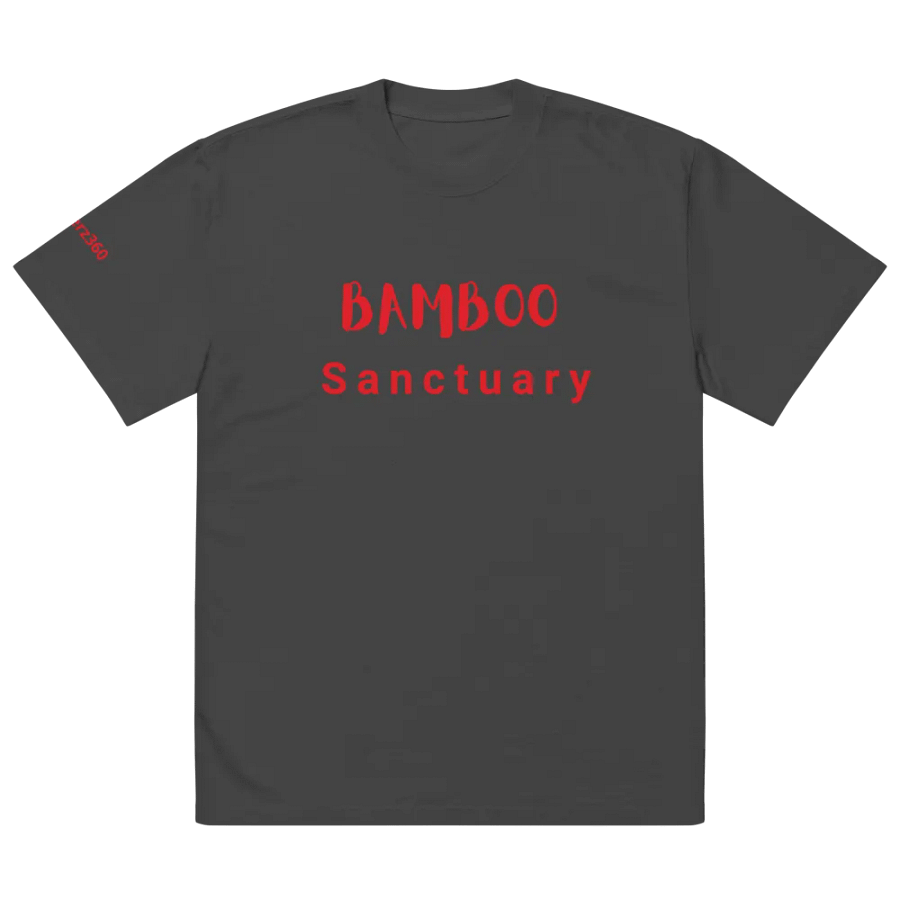 BAMBOO Sanctuary Oversized Faded T-Shirt product image (6)