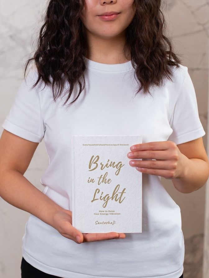 Bring in the Light Book by Santosha, Divine White Light Meditation product image (1)