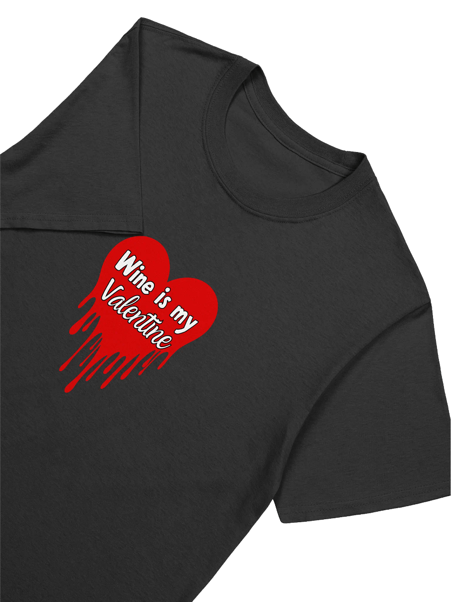 Wine Lover Valentine’s Day Unisex T-Shirt product image (3)
