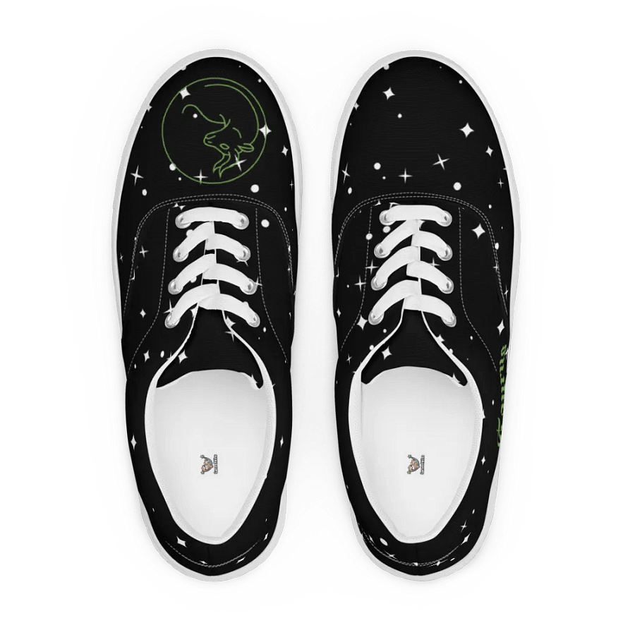 Starry Taurus Lace-Up Canvas Shoes product image (1)