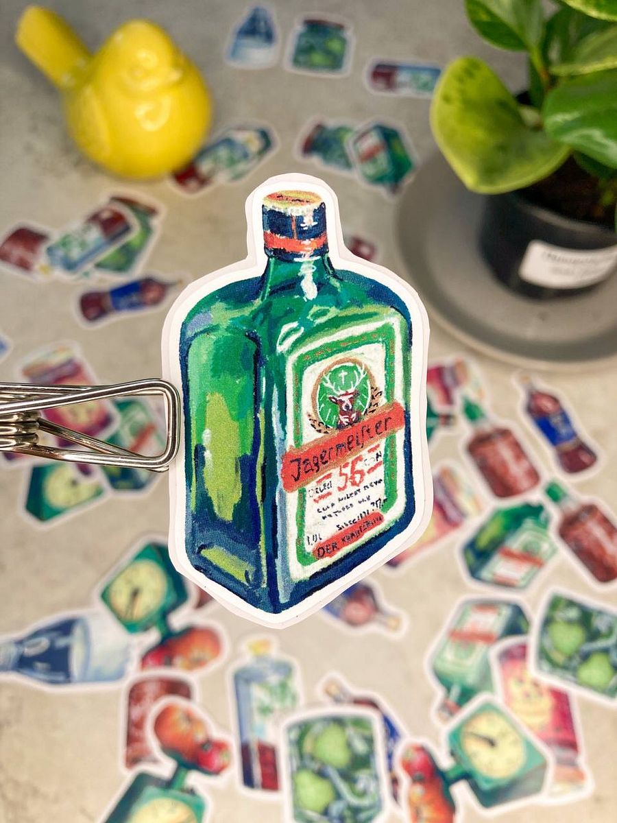 Jagermeister vynyl sticker product image (1)