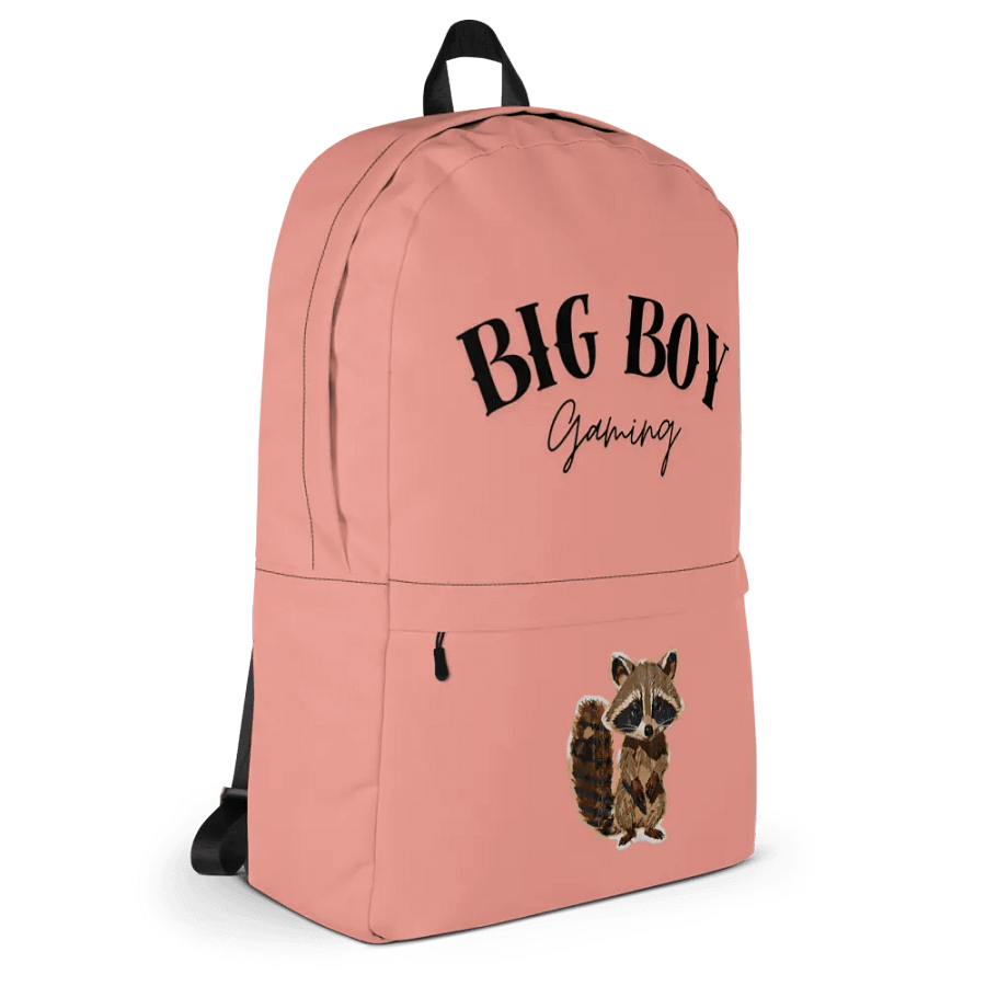 Raccoon Gaming All-Over Print Backpack product image (11)
