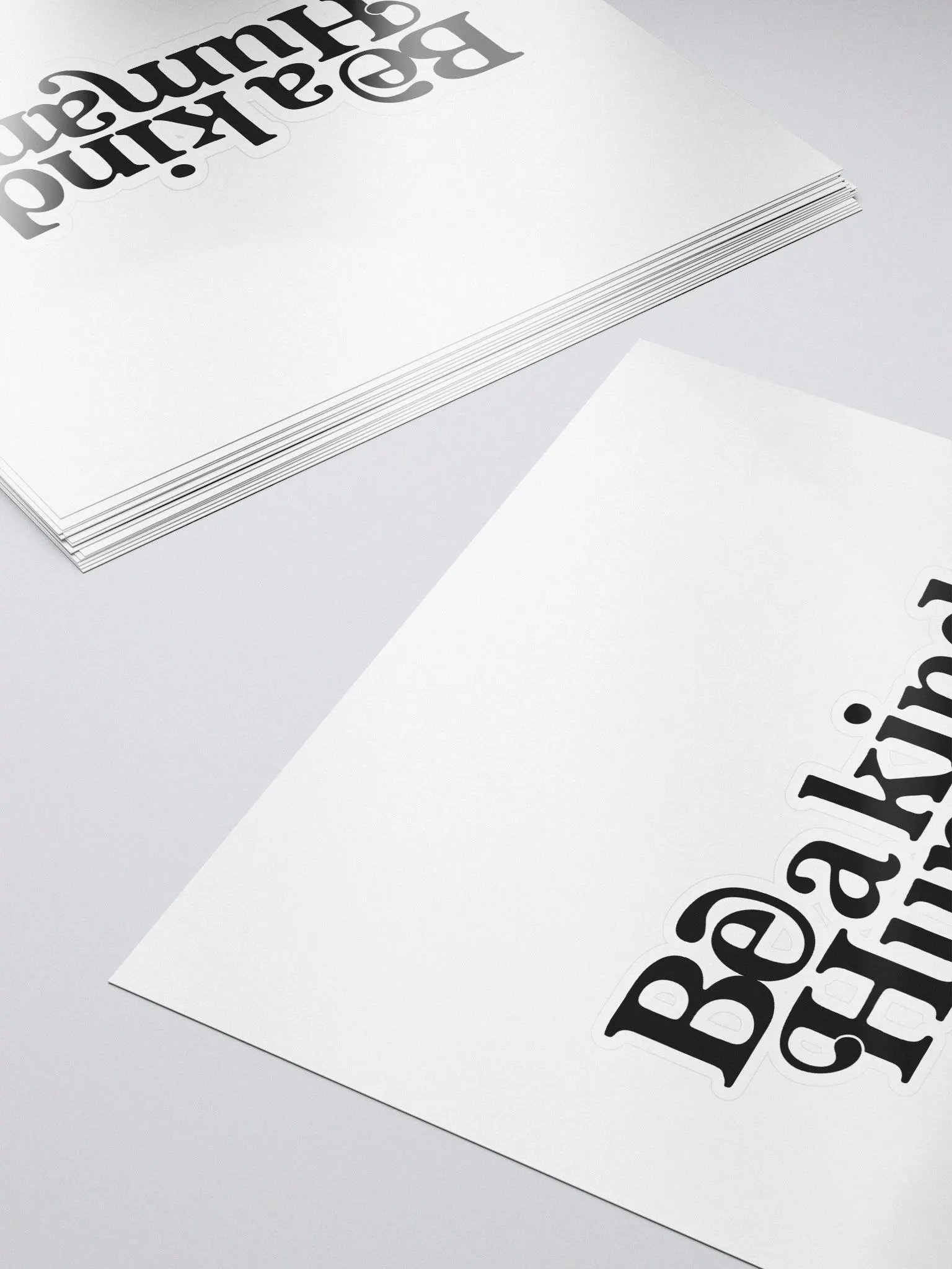 Be A Kind Human Sticker product image (5)