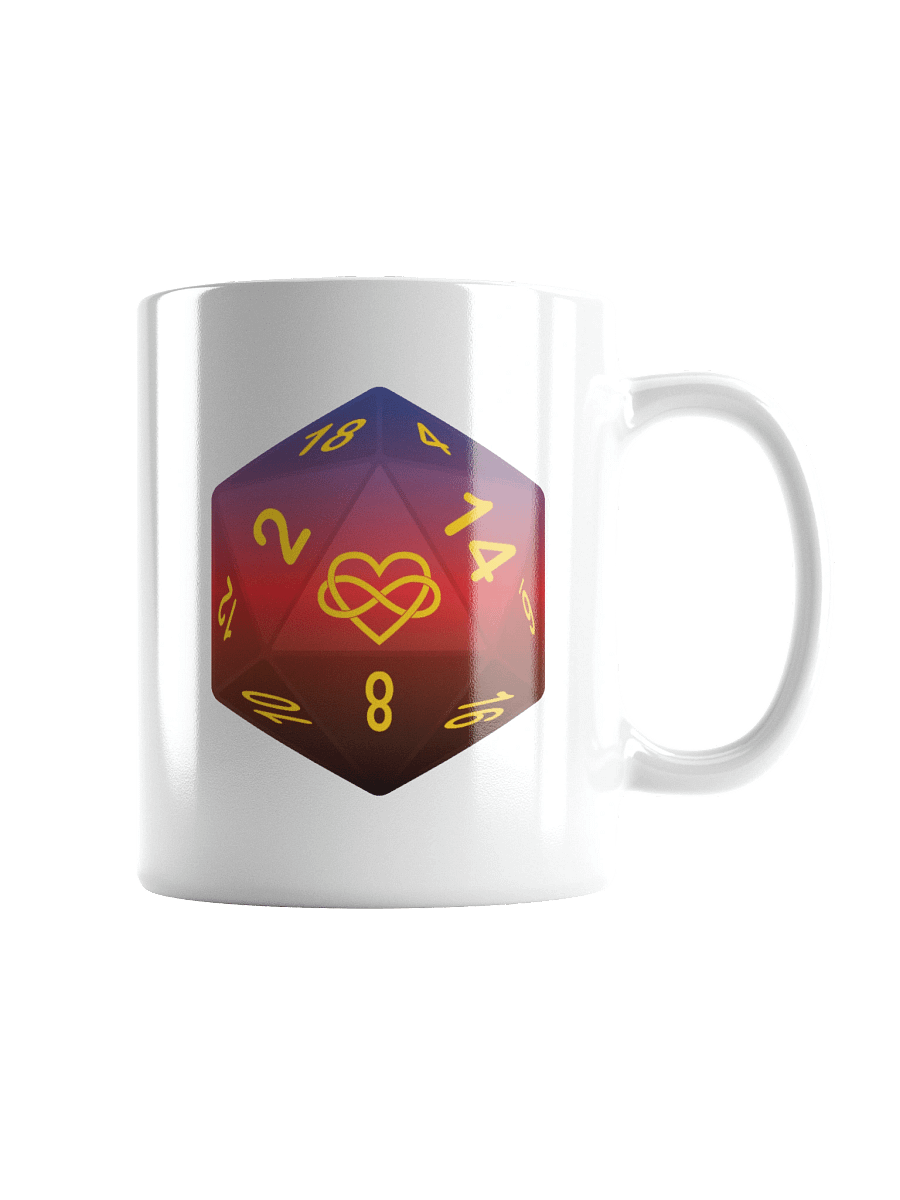 Polyamory Pride D20 Mug product image (3)