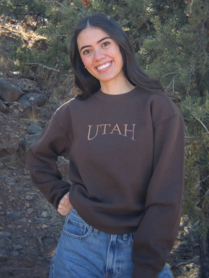 Utah Embroidered Crewneck product image (1)