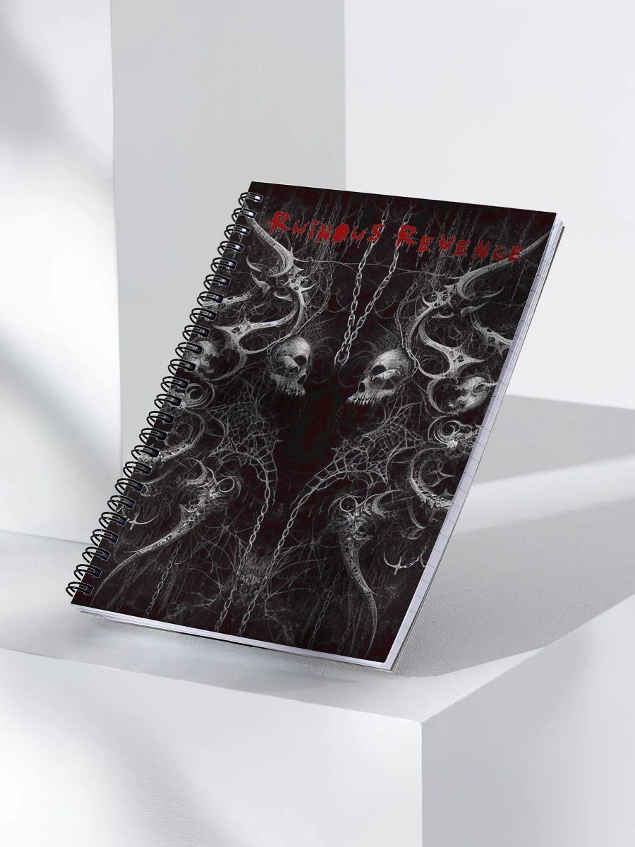 Ruinous revenge ETHEREAL DARKNESS edition spiral notebook product image (3)