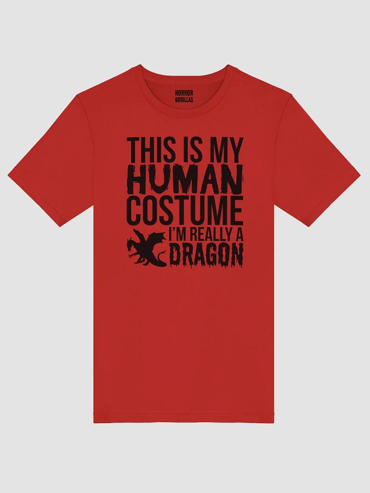 This Is My Human Costume I'm Really a Dragon Funny Halloween T-Shirt product image (1)
