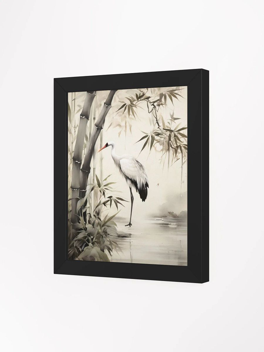 Chinese Art Eco-Friendly Ayous Wood Framed Poster product image (25)
