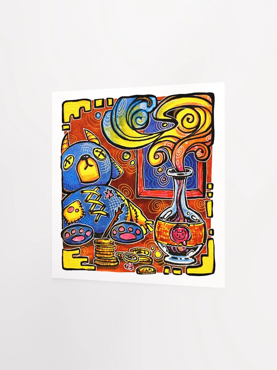 Potion of Teddybearification Art Print product image (2)
