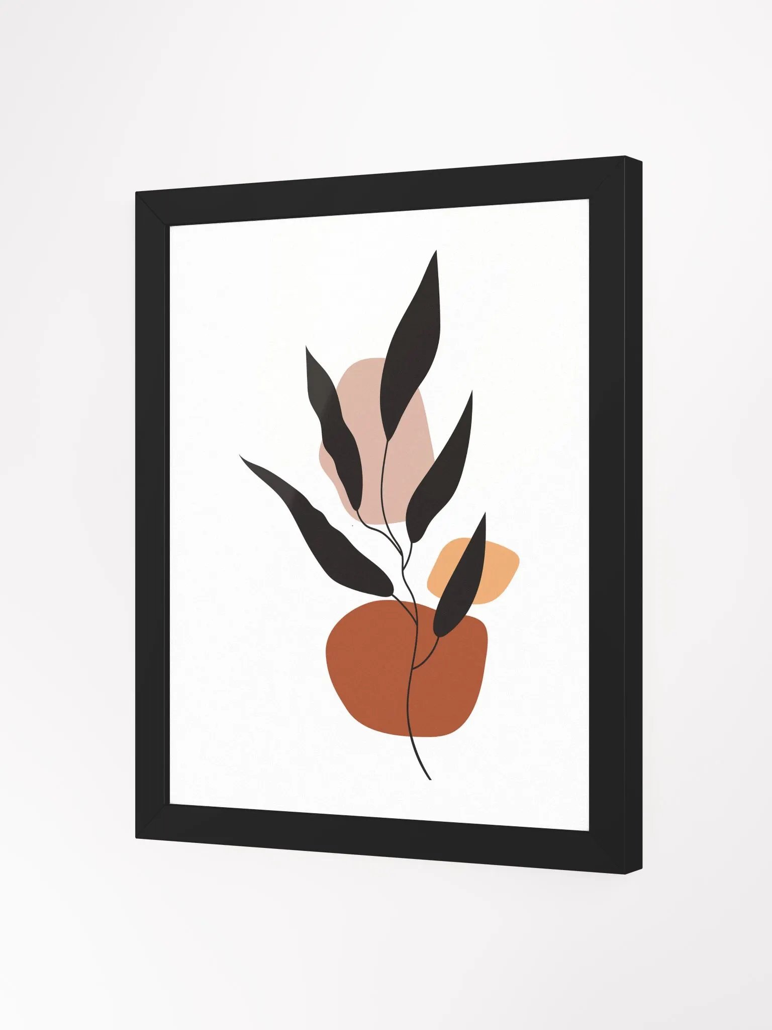 Abstract Plant Framed Matte Poster product image (35)
