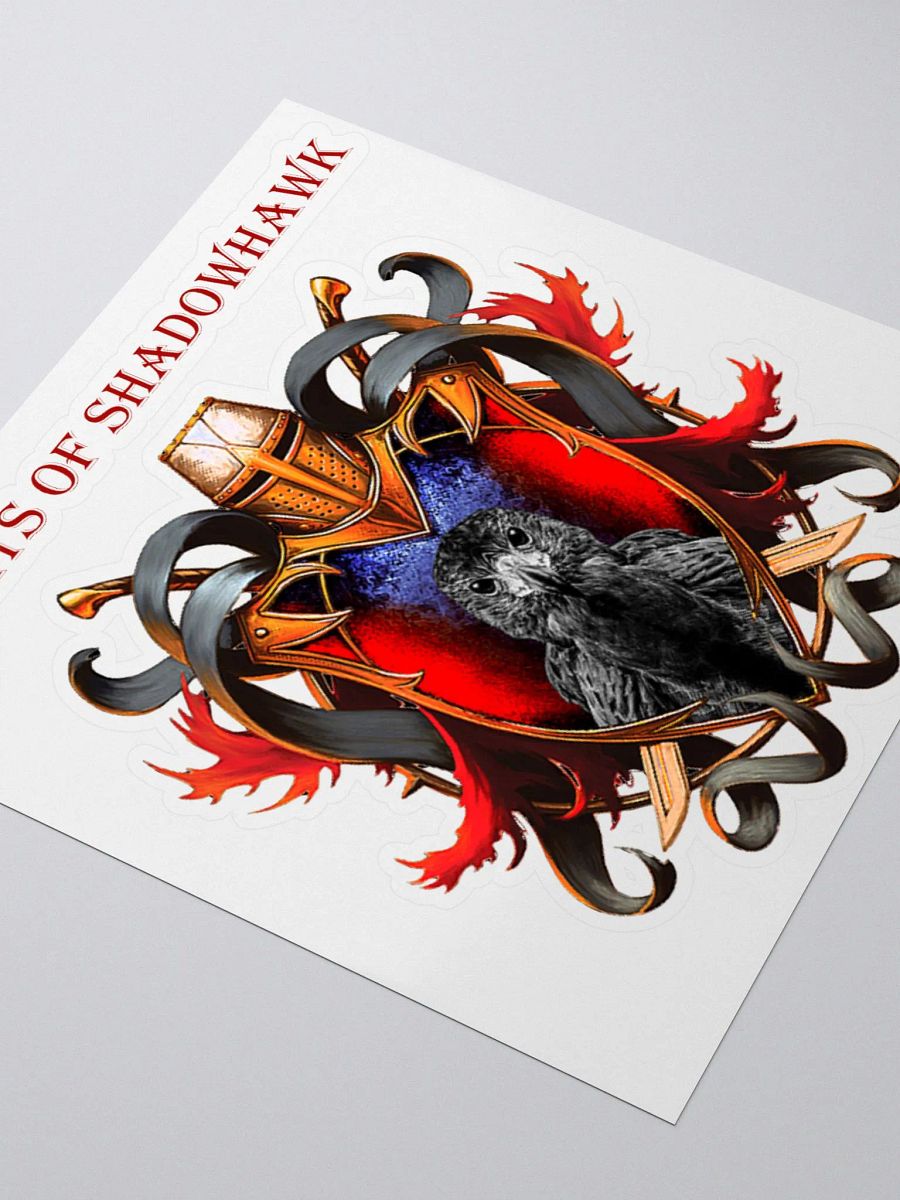 KoS - Kiss Cut Stickers with Crest and Name product image (3)