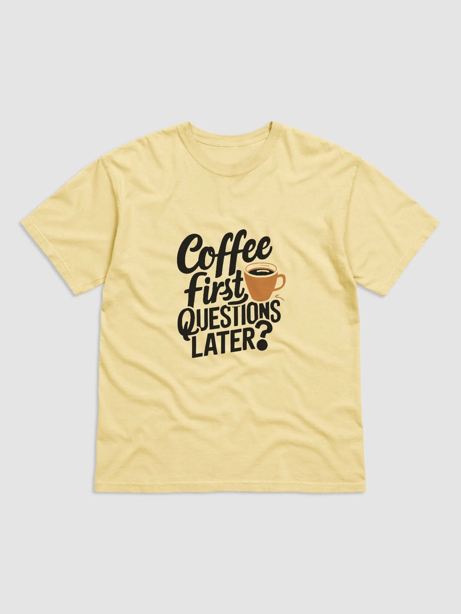 Coffee First Graphic T-Shirt product image (3)