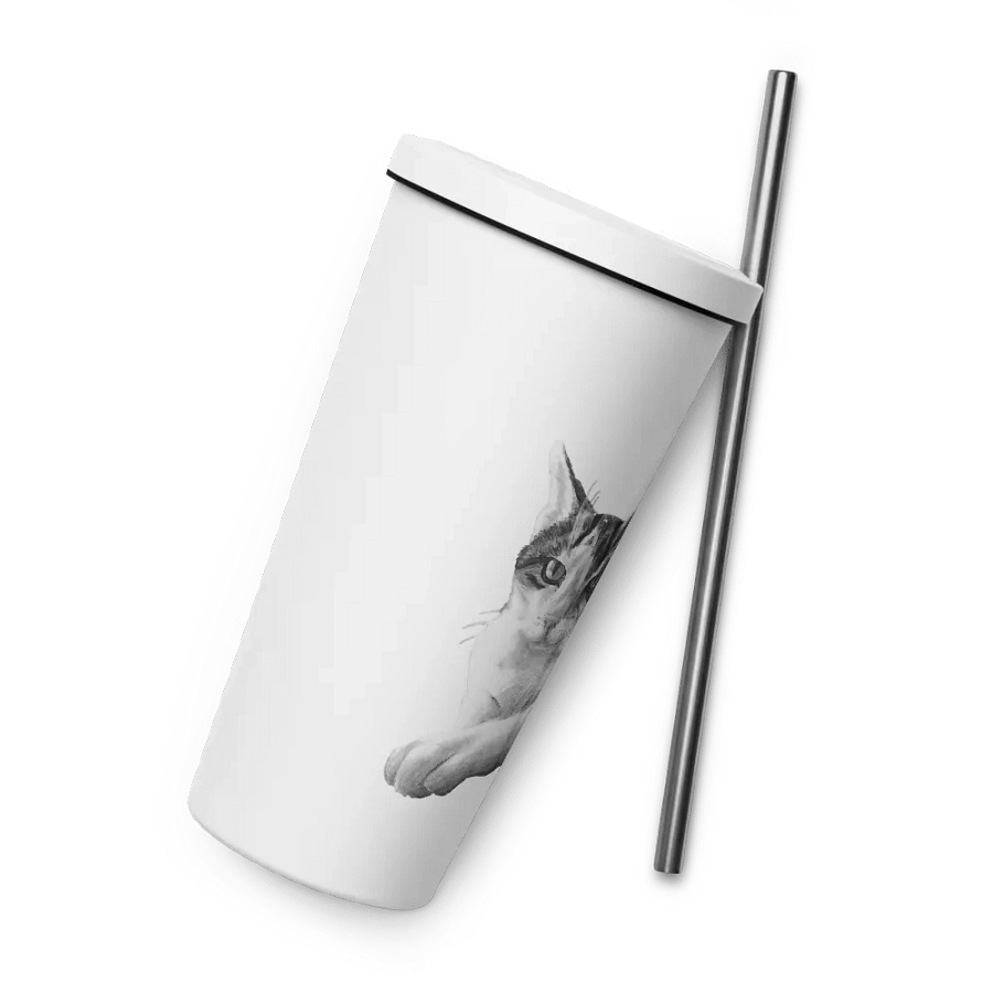 Cat Drawing Straw Cup product image (9)