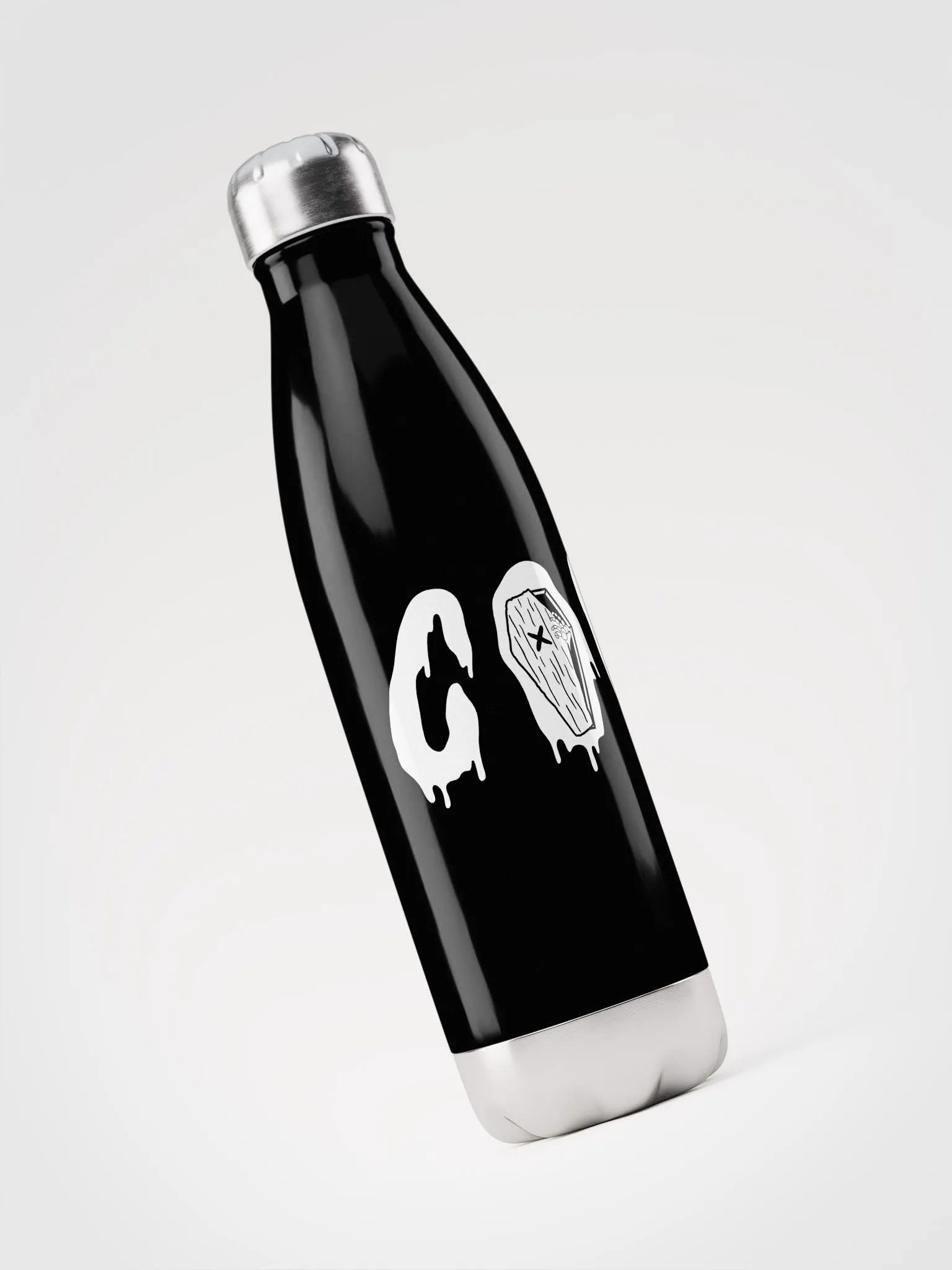 Dripping Font Logo Stainless Steel Water Bottle product image (4)
