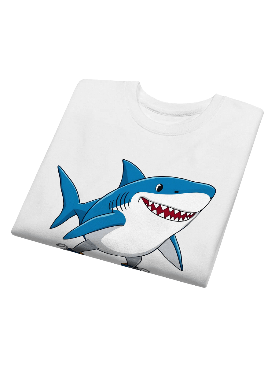 Cartoon Shark in shoes Pullover product image (21)