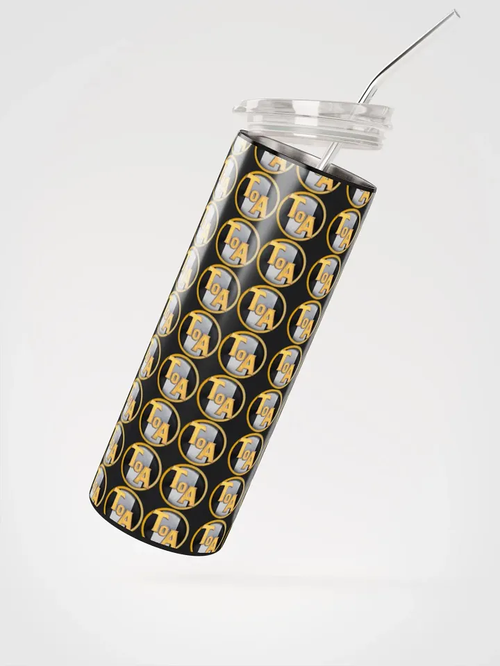 Tournament of Ages - Small Logo - Tumbler w/Straw product image (2)